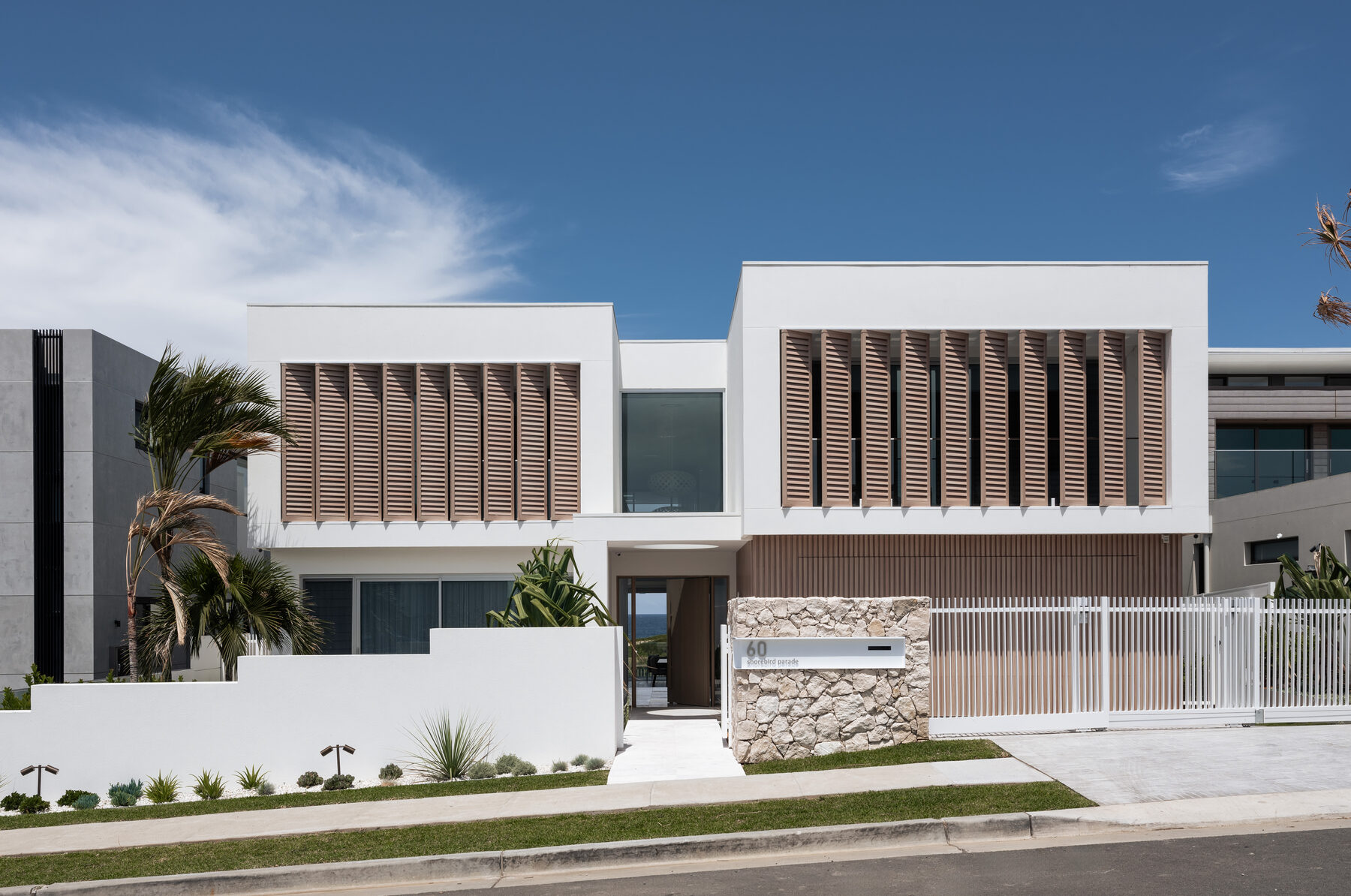 A completed Studio 72 residence on the coast